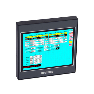 88*88*25 HMI Control Panel MT6037i Touch Screen With Audio 300cd/M2 Support MODBUS