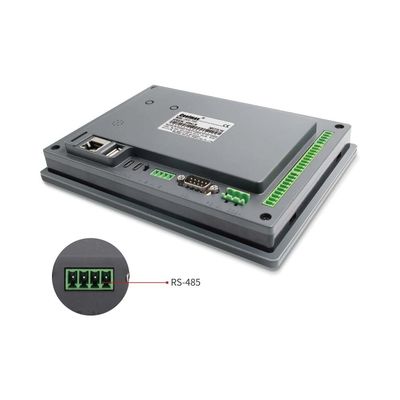 Coolmay 7 Inch 1024*600 EX3U-8070HD-44MT-2AD2DA-V-485P Industrial 24v Digital Analog Input Touch Screen Panel Plc HMI Integrated All-in-one