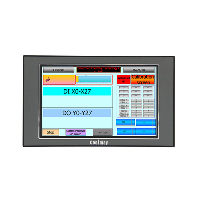 Modbus Protocol Industrial Human Machine Interface Module 5" TFT With Download Port