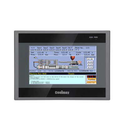System Linux 7'' Panel ekranu dotykowego PLC HMI All In One 8 Channel High Speed Pulse