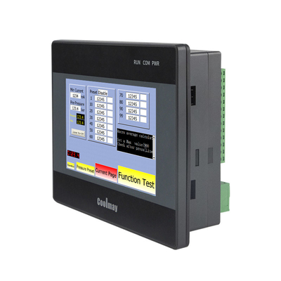 Coolmay Industrial Integrated HMI PLC Can Opcjonal Analog 4AD 2DA PLC Controller For Electronic Equipment