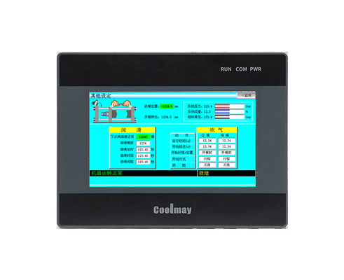 Coolmay 4,3-calowy HMI PLC All-in-one kontroler temperatury PLC z 64MB pamięci RAM