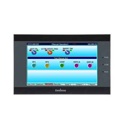 Coolmay Oem Odm Logo Automatyka Przemysłowa PLC Kontroler programowania PLC HMI Zintegrowany Combo Połączony Pac I Dedykowany All In One Programmable Logic Controller