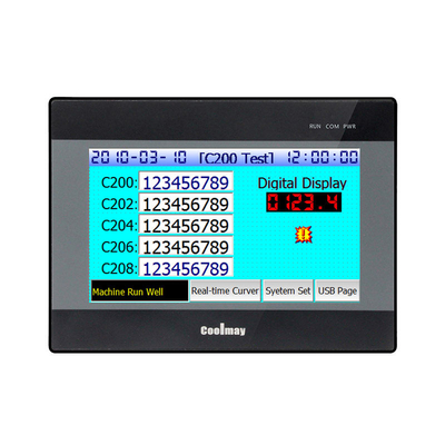 Pasywny panel dotykowy NPN 12AI 8AO PLC TYPE C PLC Pac I dedykowane sterowniki Hmi PLC All-In-One